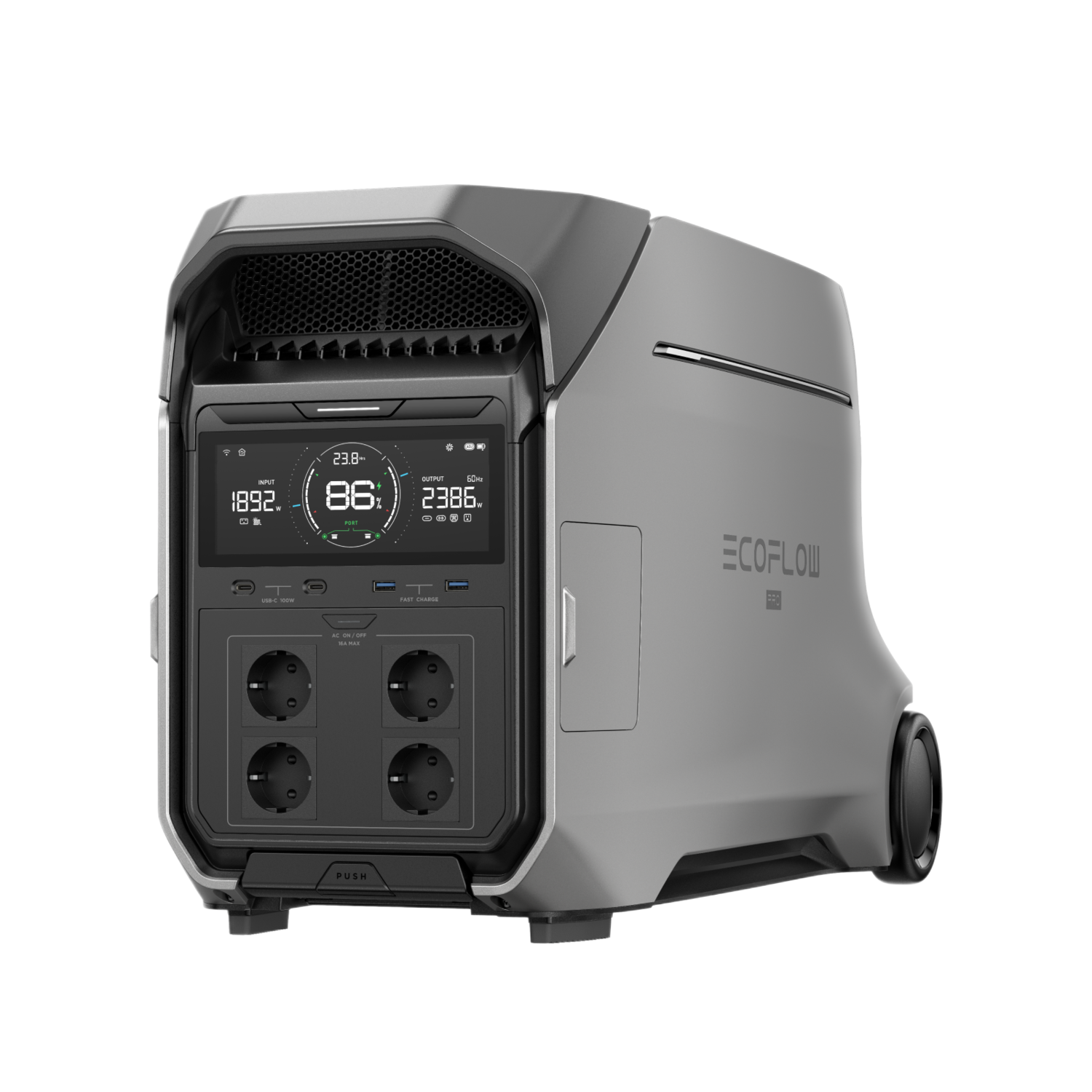 EcoFlow Delta Pro 3 Extra Batterij - zilver