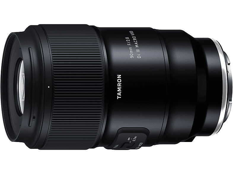 TAMRON DI III MACRO VXD 90 mm - f./2.8 Di III, IF, LD (Objektiv für Sony E-Mount, Schwarz)