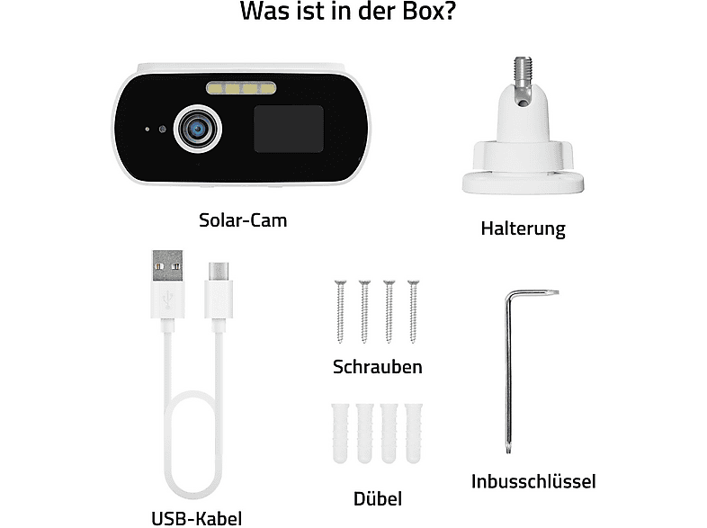 Thumbnail - HOMBLI smarte Solar-, Überwachungskamera