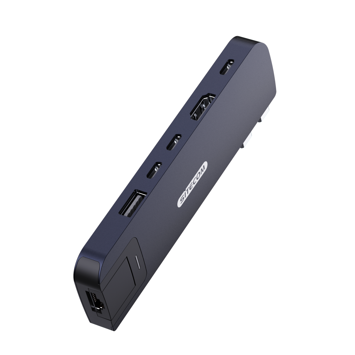 Sitecom Mp Hub 6 In 2 Dark Blue Macbook Air Hub