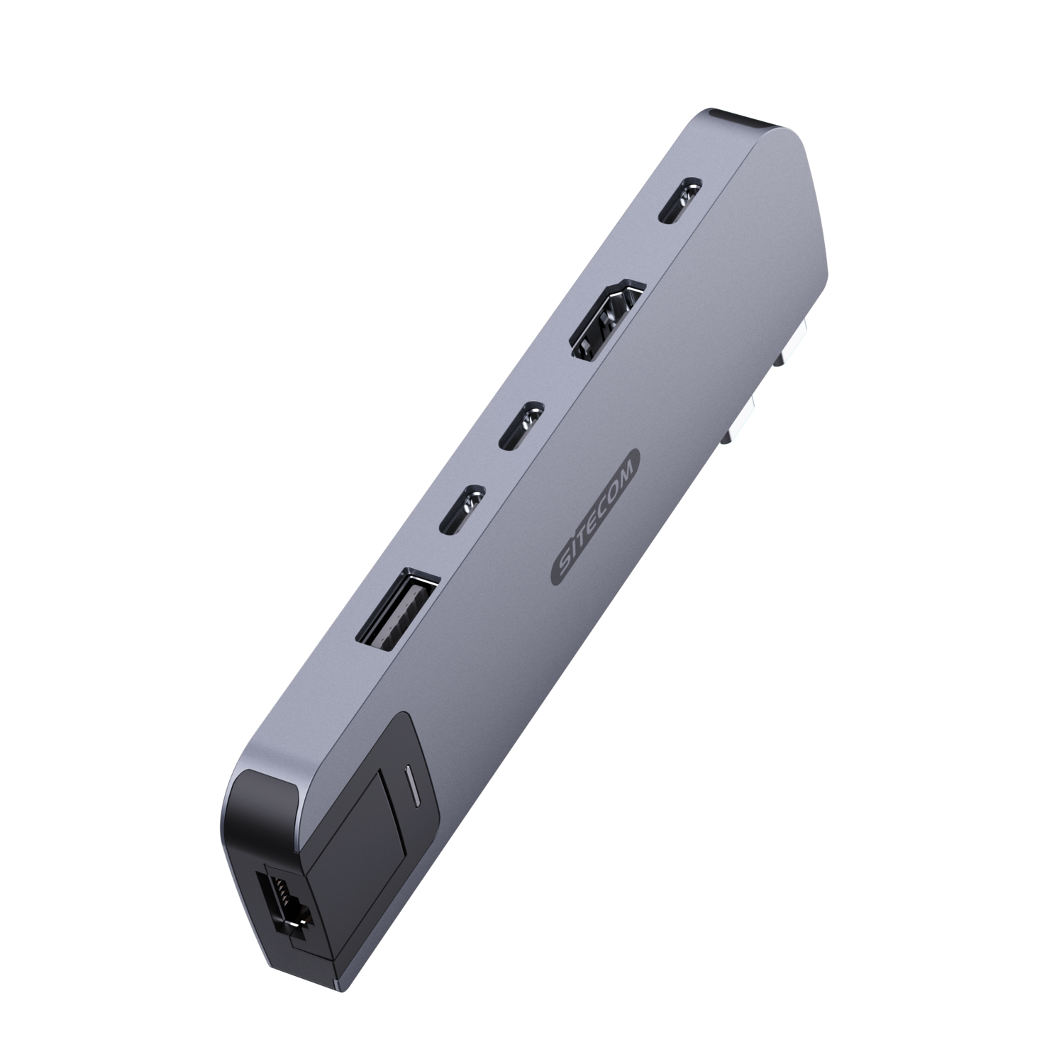 Sitecom Mp Hub 6 In 2 Gray Macbook Air Hub