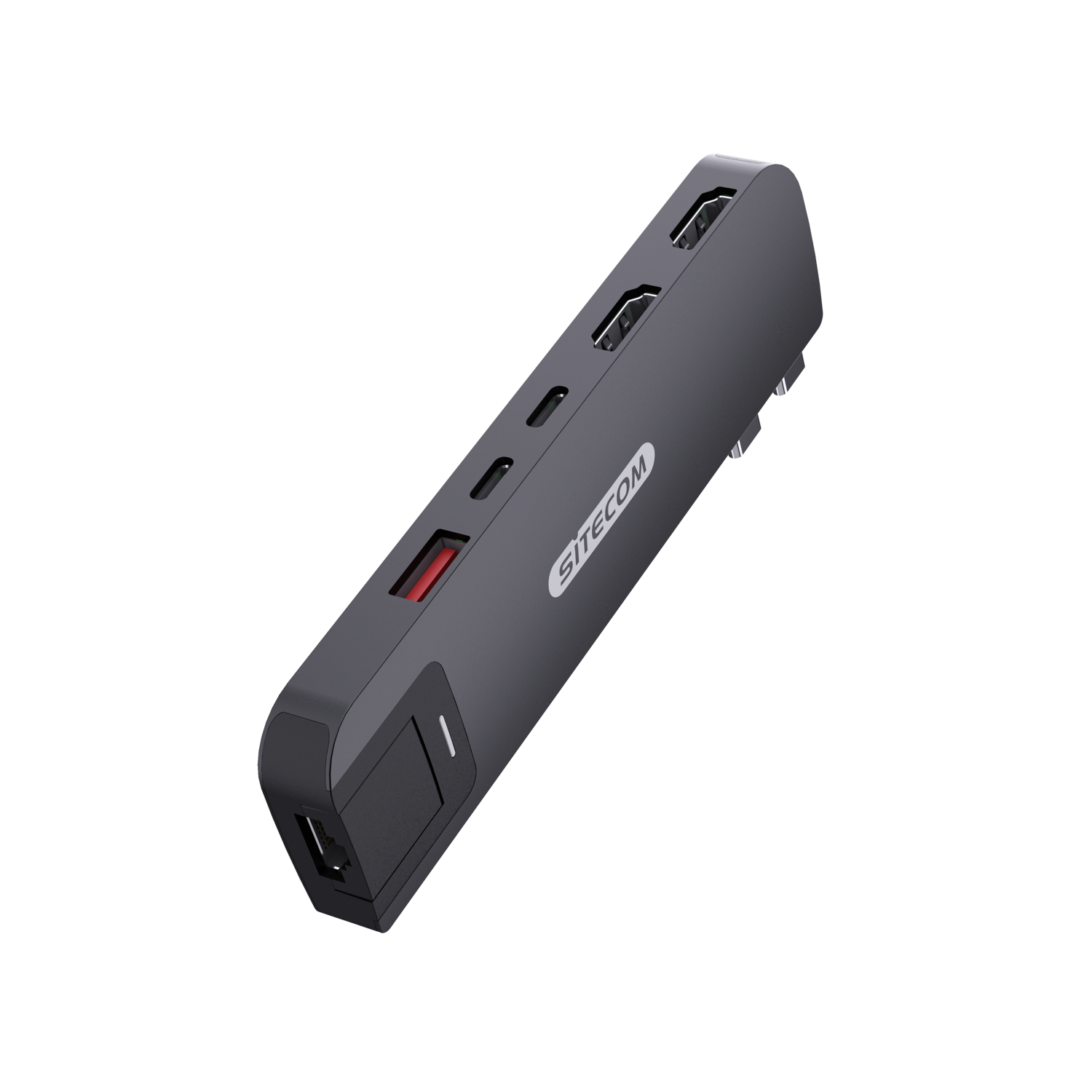 Sitecom Mp Hub 6 In 2 Black Macbook Pro Hub