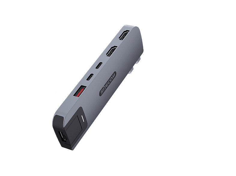 Sitecom Mp Hub 6 In 2 Gray