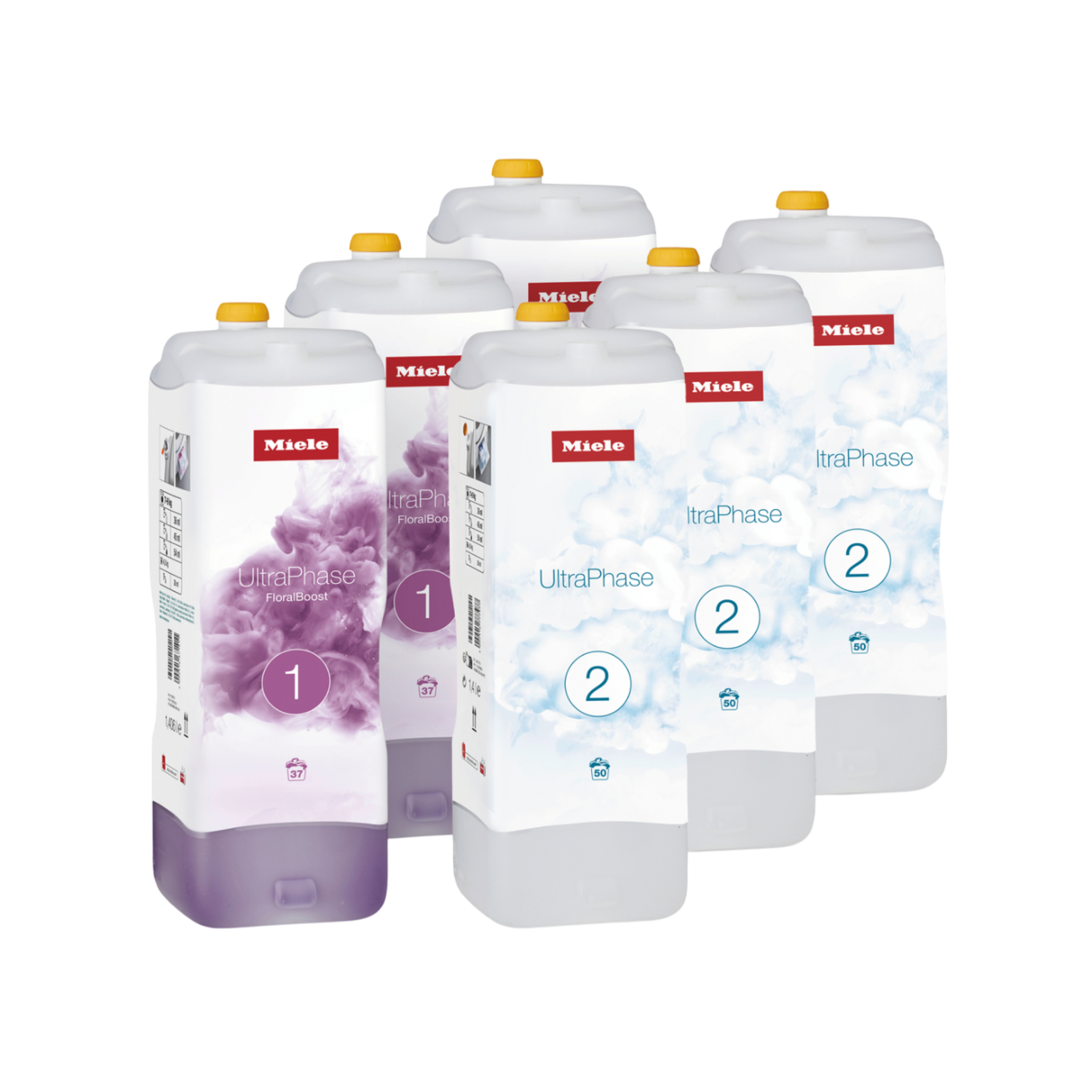 Miele Set UltraPhase 1 & 2 FloralBoost (6 flacons) - halfjaarpakket