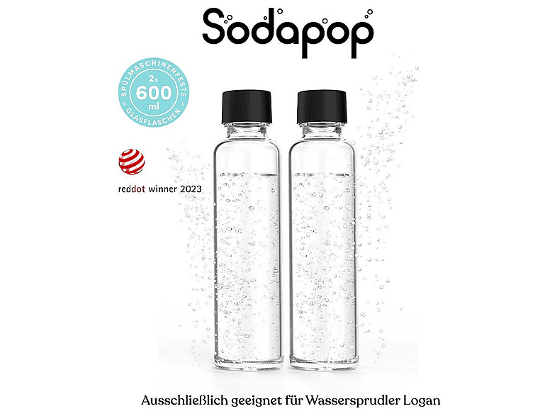 Sodapop Glasflaschen-Set Logan 2x 600 ml — Foto 5 von 5
