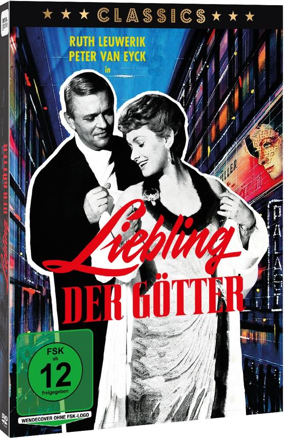 Ein Filmplakat für einen Film mit dem Titel Liebling der Götter.