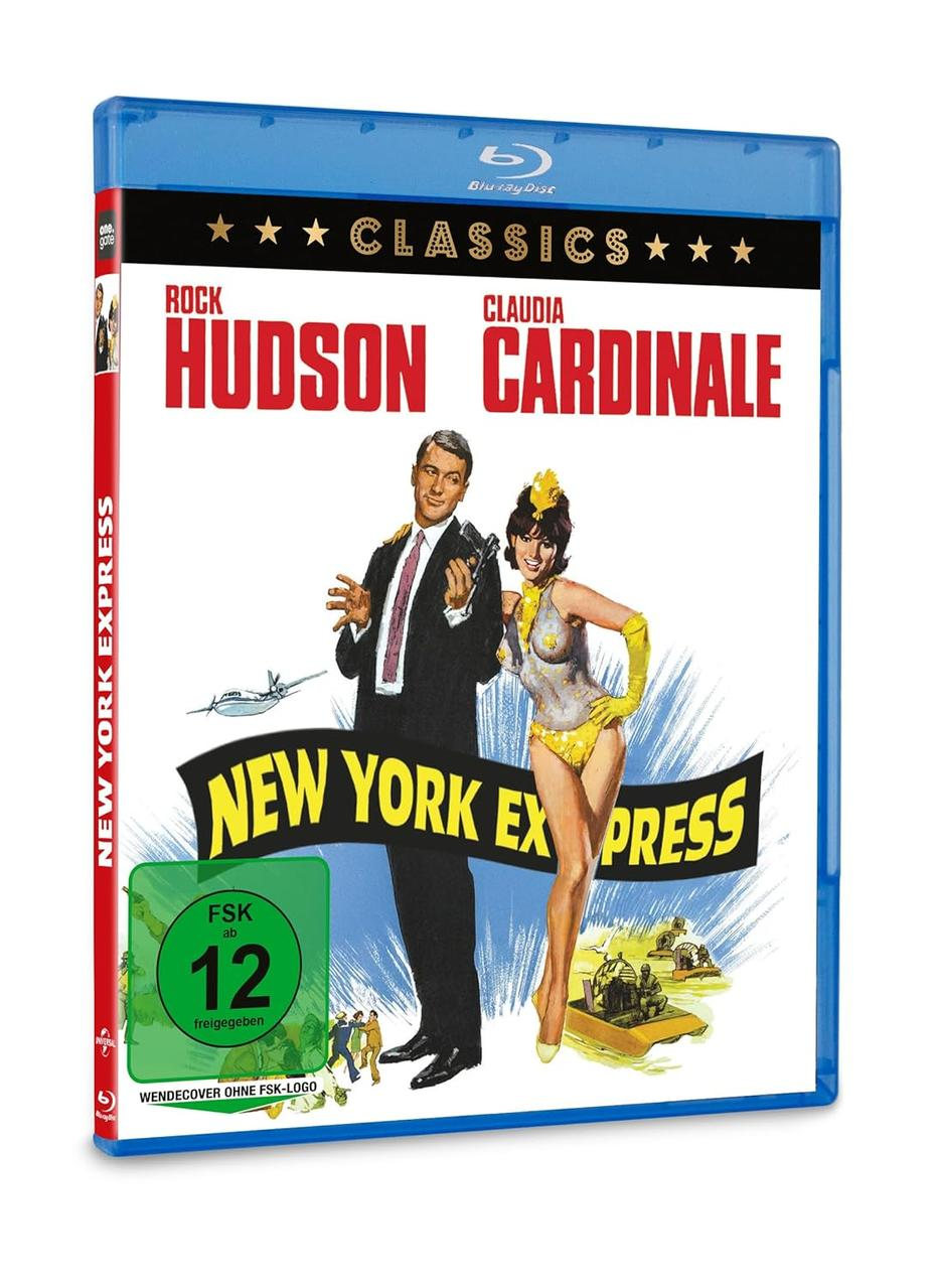 Eine Blu-ray-Disc-Hülle mit Filmplakatkunst mit zwei Personen.