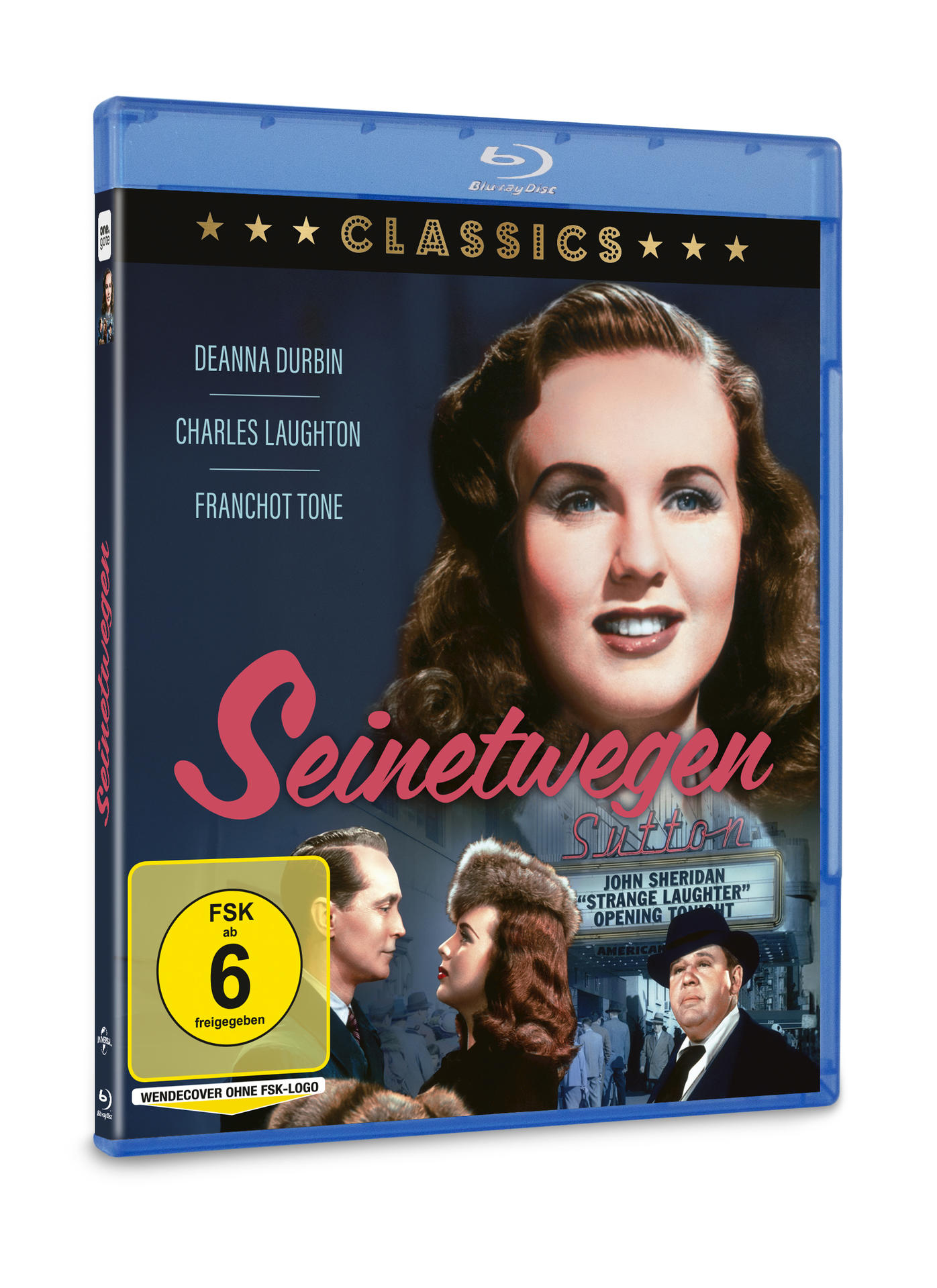 Blu-ray-Disc-Hülle mit Filmplakat, zeigt Porträt einer Frau.