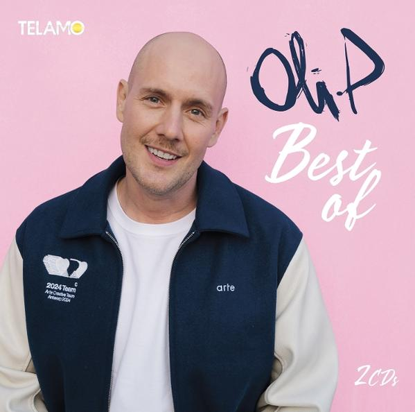 Albumcover. Glatzköpfiger Mann lächelt, trägt eine Jacke. Titel: Olip Best of.