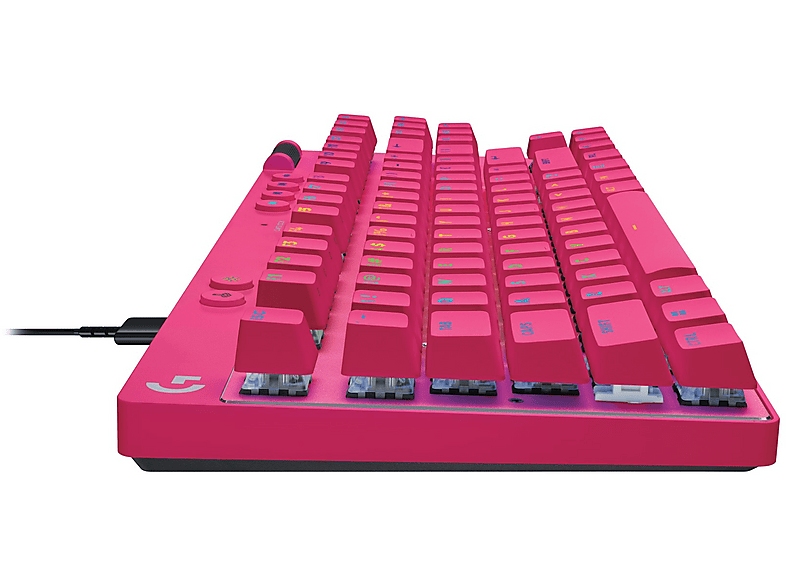 Klawiatura LOGITECH G Pro X TKL Rapid Różowy – zdjęcie 3