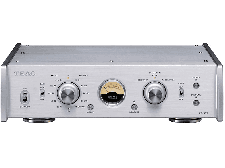 Teac PE-505 Phono-Vorverstärker, Silver