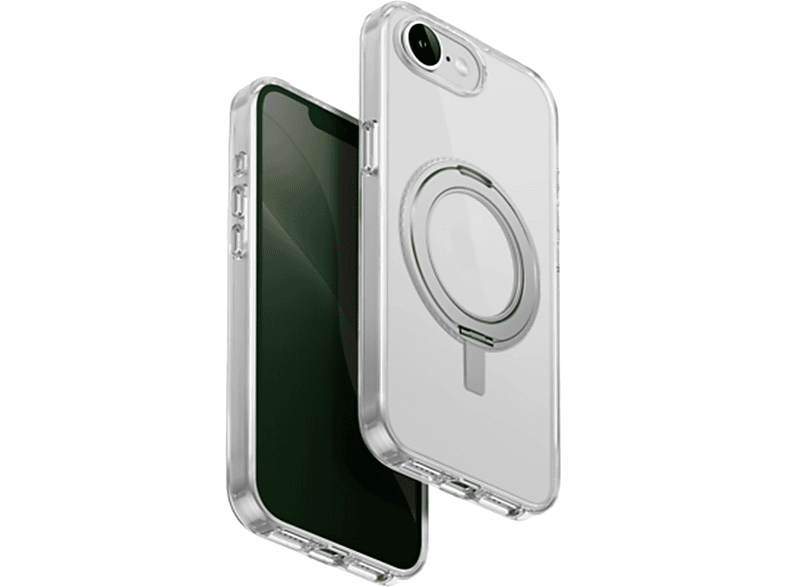 Uniq Cover Swivix 360 Stand Iphone 16e Transparant (uniq-ip16ehyb-swvclr)