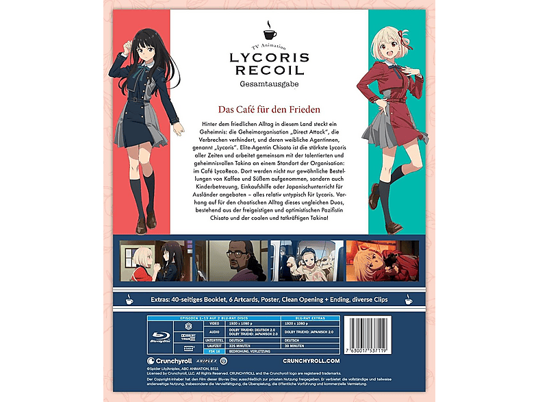 Thumbnail - Lycoris Recoil Blu-ray