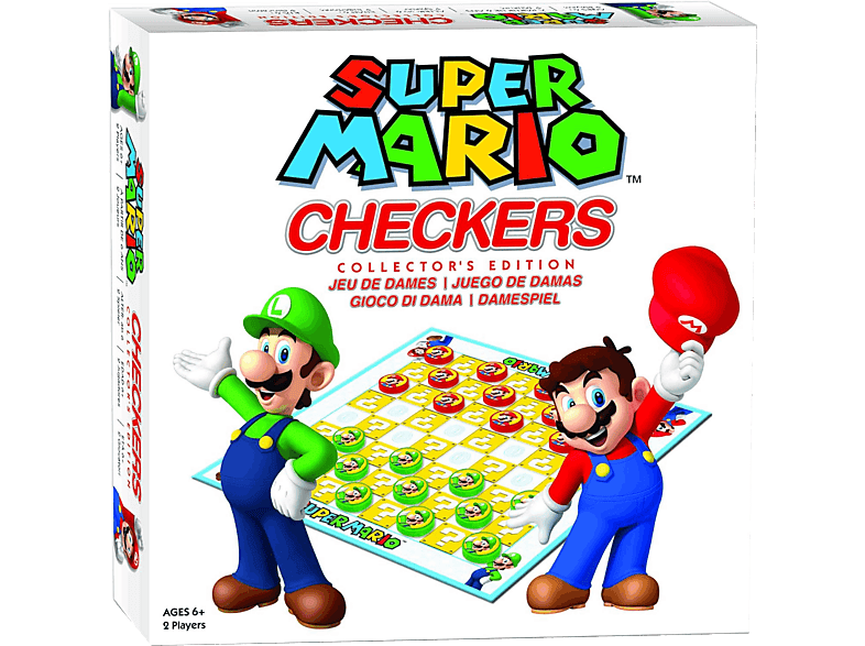 Juego de mesa - Magicbox Super Mario Damas