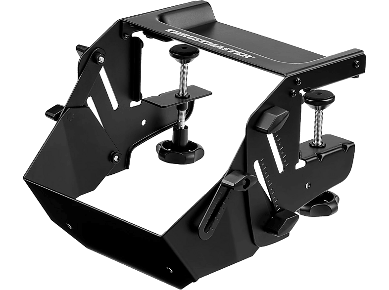 Soporte volante - Thrustmaster SimTask Steering Kit, Pomo giratorio, Estructura metálica, Compatible con volantes de carreras T128 y T248, Negro