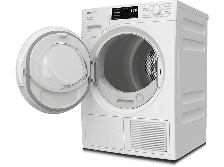 Miele TSC 643WP ECOspeed Wärmepumpentrockner (8 kg, EEK: C, 64 dB(A)), Lotosweiß) — Foto 4 von 5