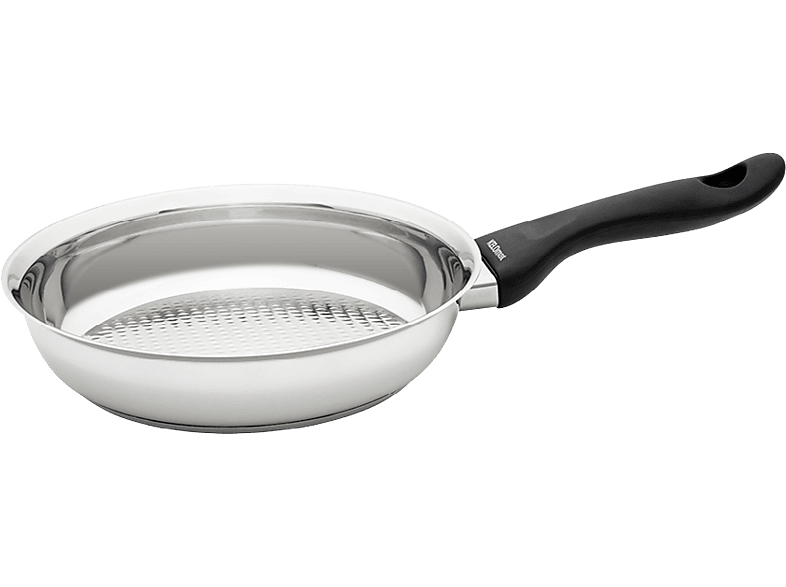 Kelomat 1814-351 Grillmeister Pfanne (Edelstahl, passend für alle Herdarten, 24 cm)