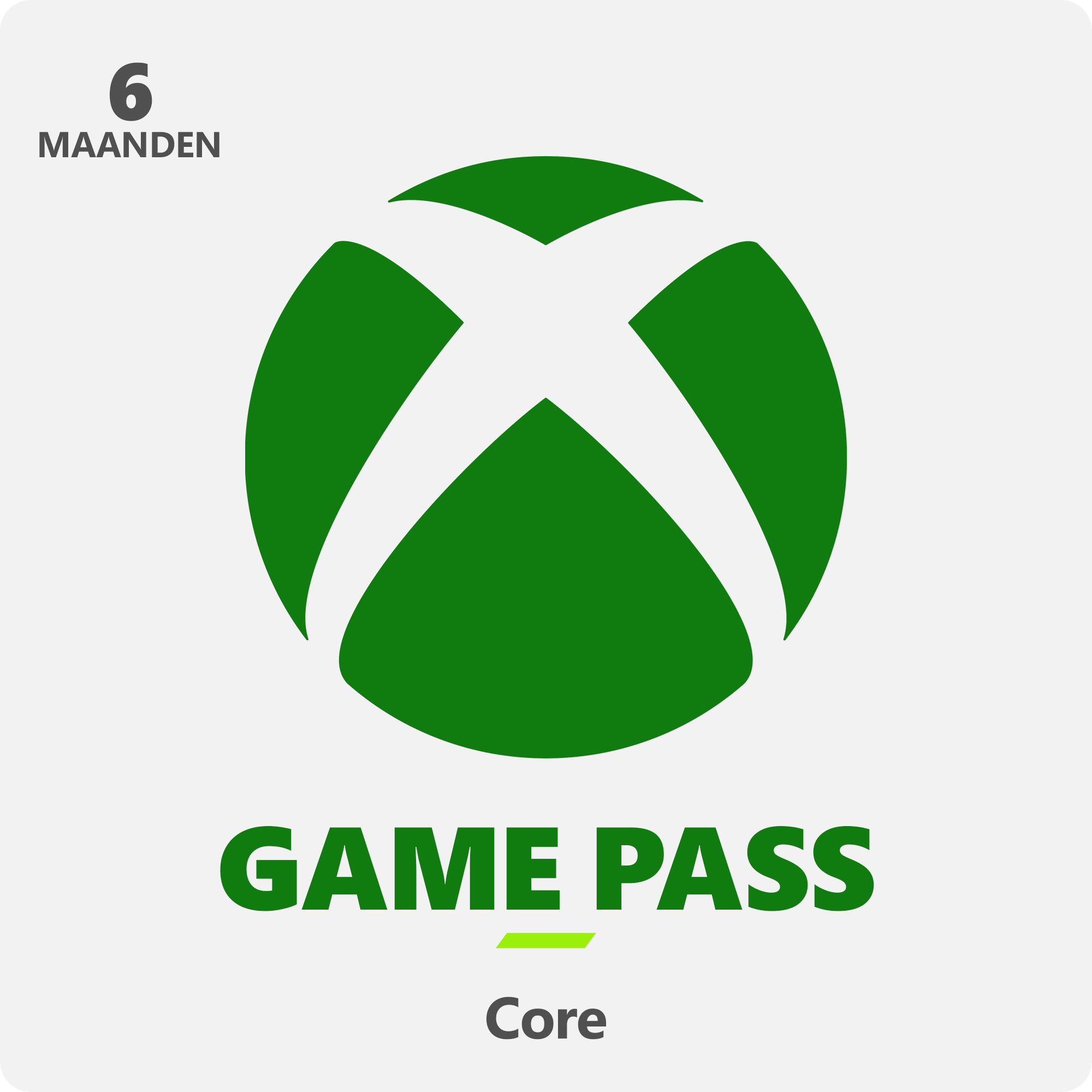 Microsoft Xbox Game Pass Core - 6 Maanden afbeelding