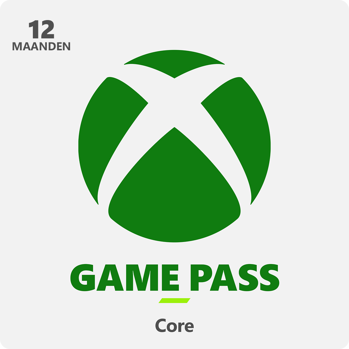 Microsoft Xbox Game Pass Core - 12 Maanden afbeelding