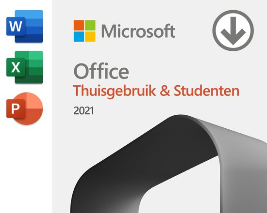 Microsoft Office 2021 - Home & Student 1 Jaar Nl Pc