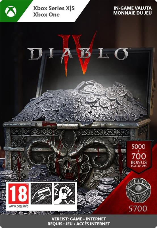 Microsoft Diablo Iv - 5700 Platinum Xbox Series X