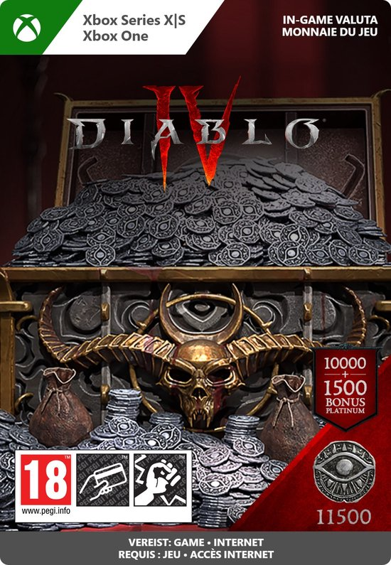 Microsoft Diablo Iv - 11500 Platinum Xbox Series X