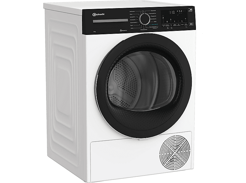 BAUKNECHT BT 85C WBS Wärmepumpentrockner (8 kg, Weiß)