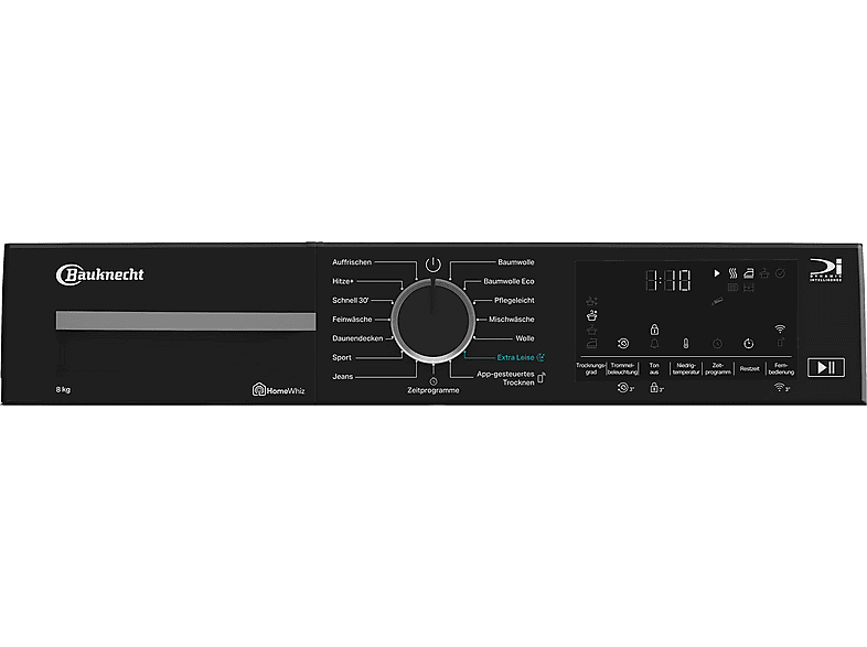 BAUKNECHT BT 85C WBS Wärmepumpentrockner (8 kg, Weiß)