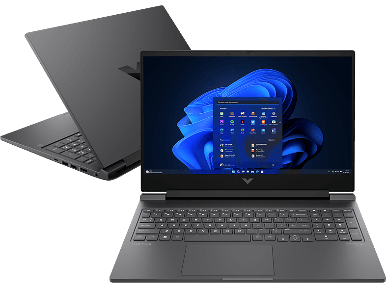 Фото - Ноутбук HP Laptop  Victus 16-s1722nw FHD / AMD Ryzen™ 7 8845HS 16 GB RAM 512 SSD GeForce RTX™ 4070 Windows 11 Home  Szary (64 Bit)