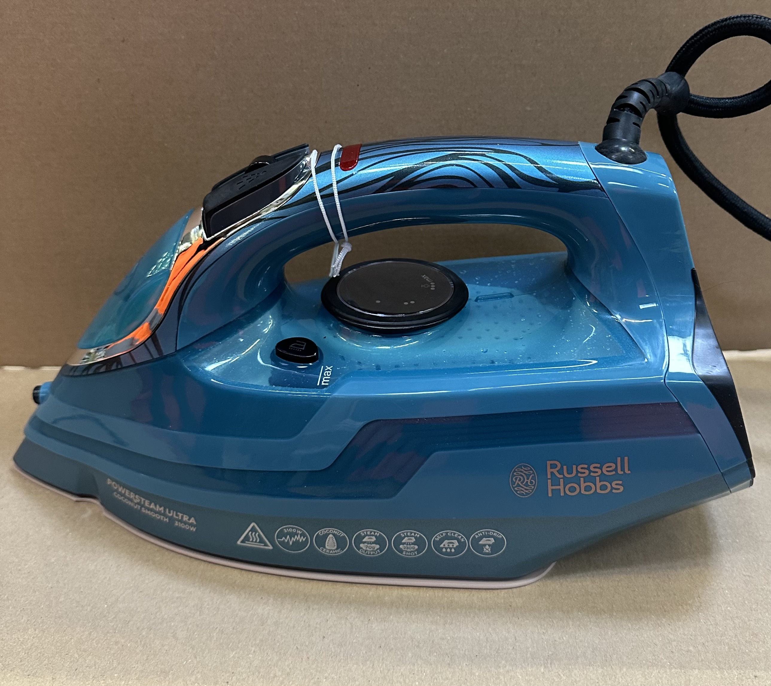 OUTLET - Żelazko Russell Hobbs 26340-56 Powersteam Ultra Coconut Smooth Zielony Zielony