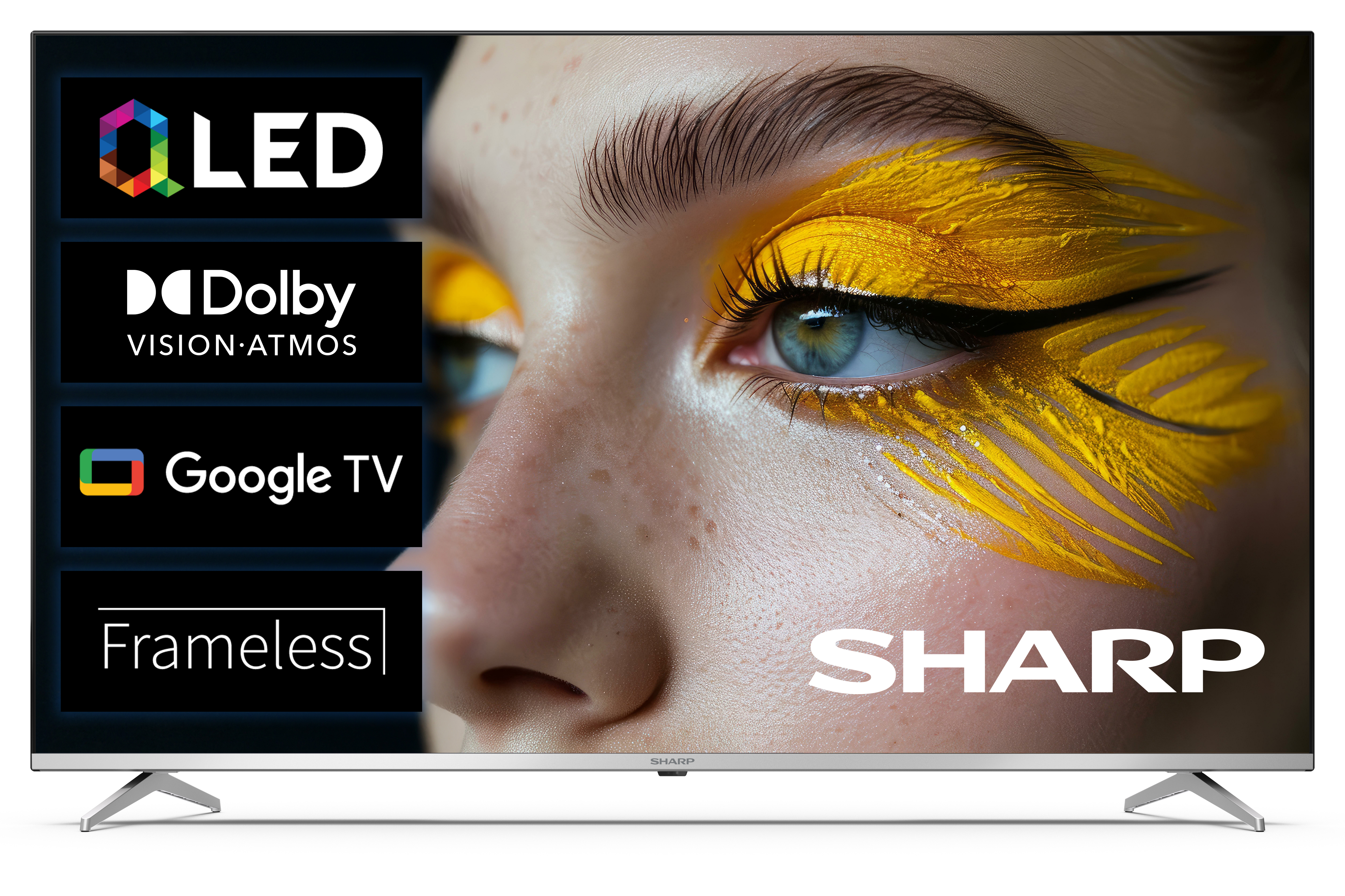 Telewizor QLED SHARP 55GP6460E 55'' 4K 50Hz Google TV