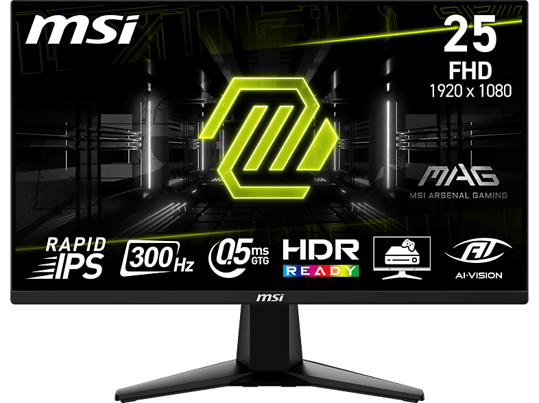 MSI Mag 255xf - 24.5 Inch Full Hd Ips (in-plane Switching)