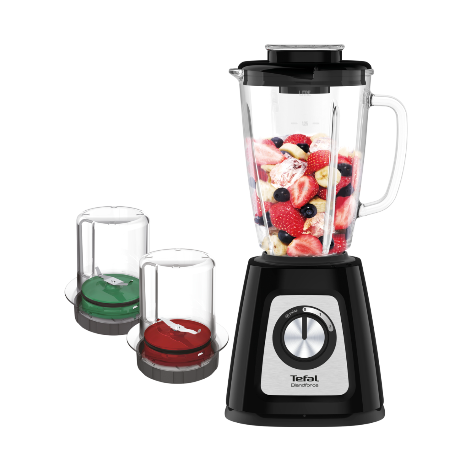 TEFAL BL4388 BlendForce II Zwart + accessoires