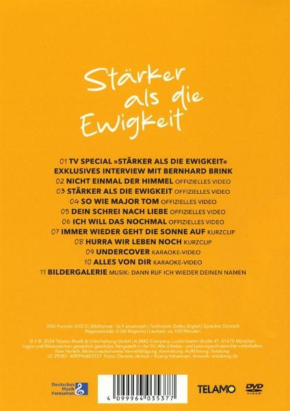 DVD-Cover mit einem Mann in einem schwarzen Mantel und Titelliste.