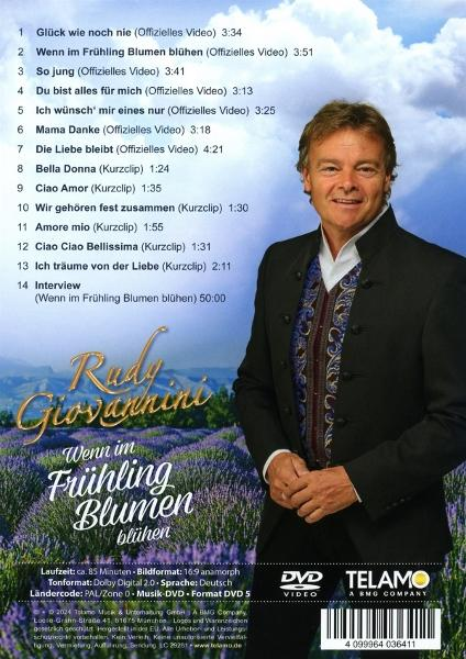 DVD-Cover mit einem Mann und einer Titelliste.