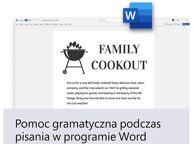 Kod aktywacyjny MICROSOFT Oprogramowanie użytkowe Office 2024 Home – zdjęcie 3