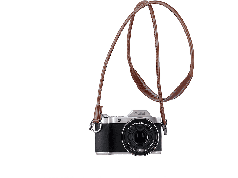 Rollei Powerflex 10x Retro Digitalkamera, Schwarz/Silber — Foto 4 von 5
