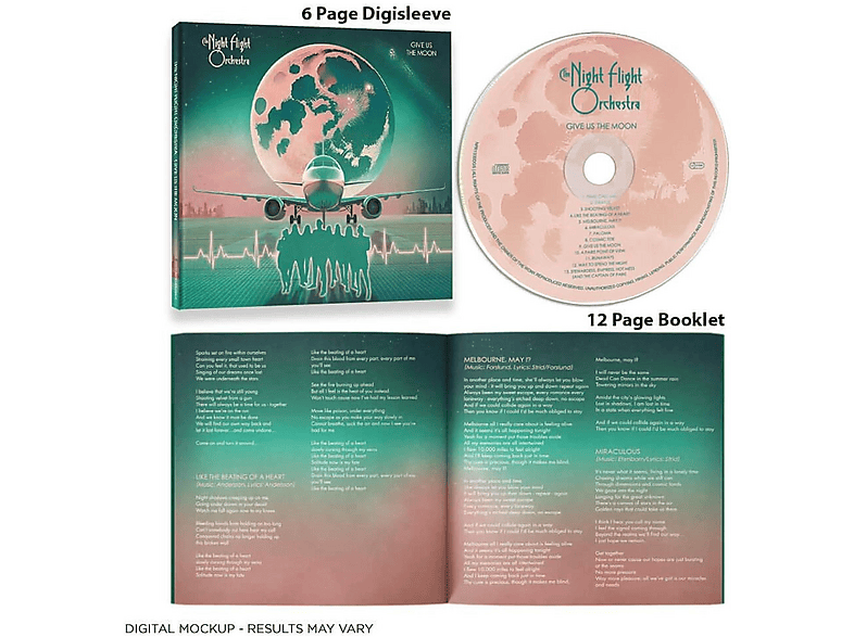 Thumbnail - The Night Flight Orchestra - Give Us Moon (CD)