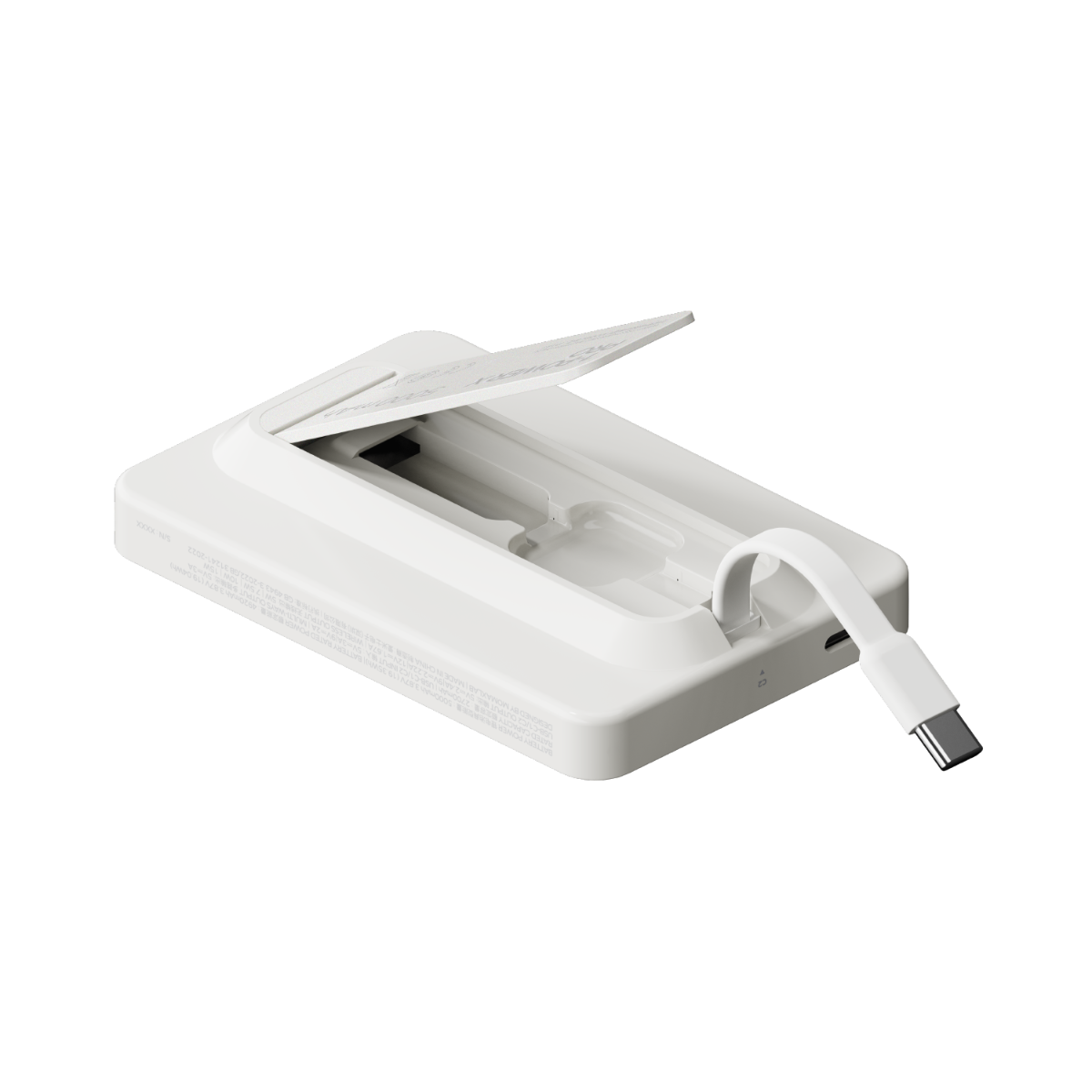 MOMAX IP131HKW Power X Pro Magnetic Wireless 5000mAh Standlı ve