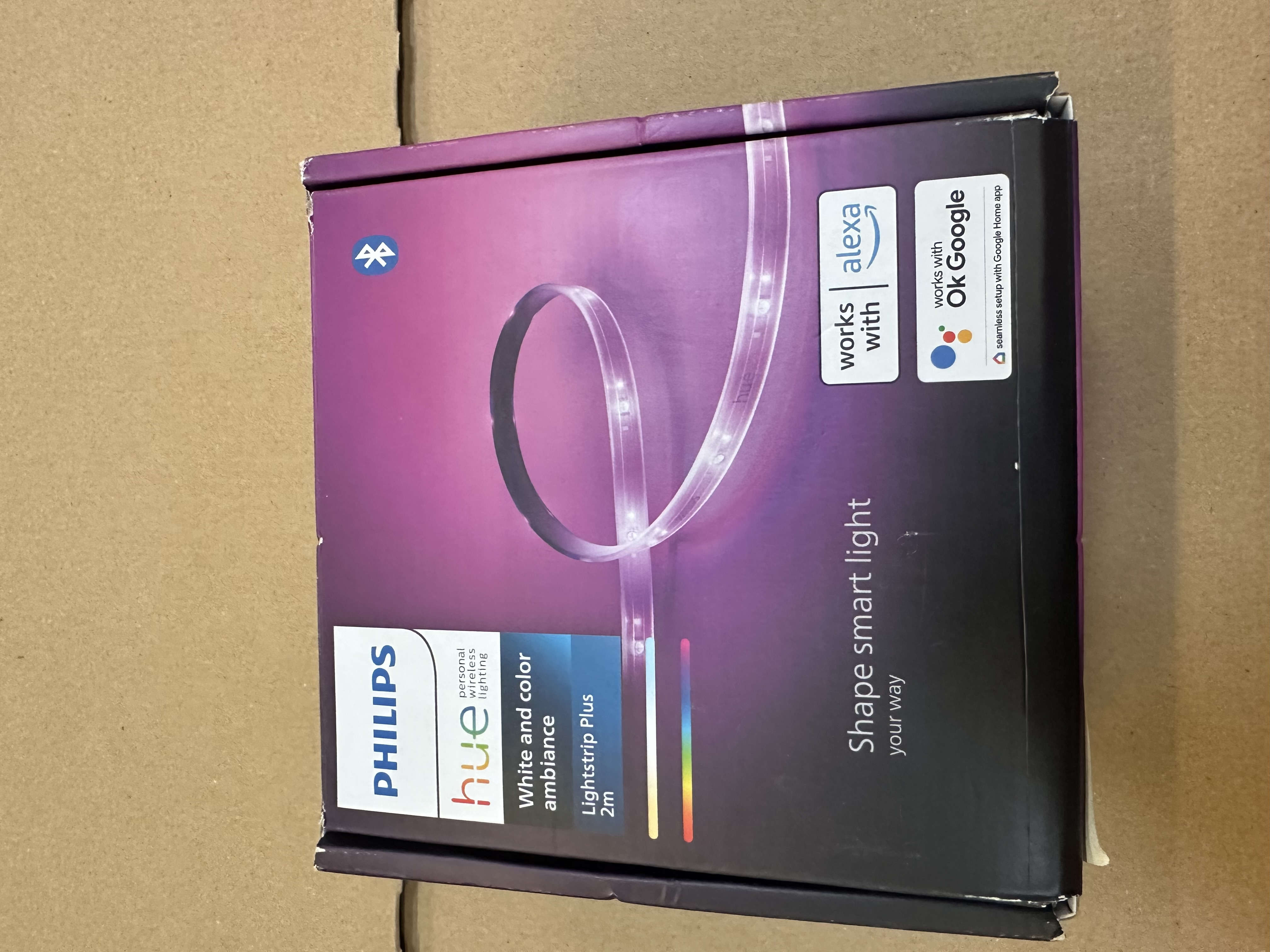  OUTLET - Taśma LED PHILIPS HUE White and color ambiance (baza 2 m) Biały