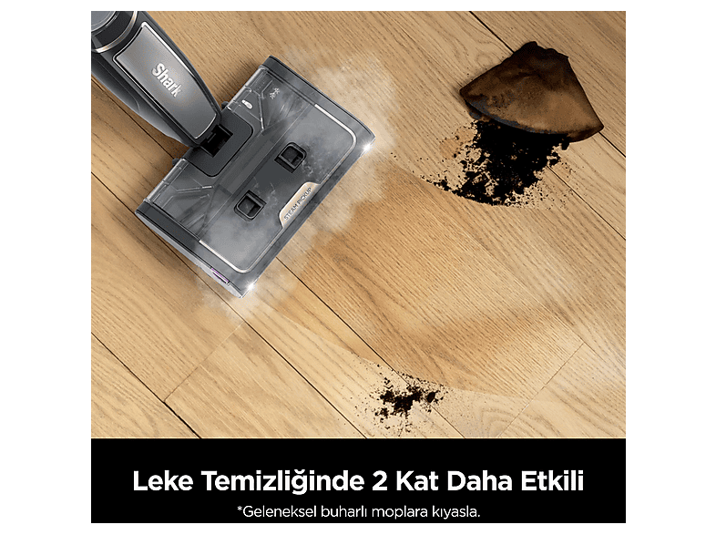 SHARK Steam & Scrub PowerPickUp Buharlı Temizleyici Beyaz Fiyat