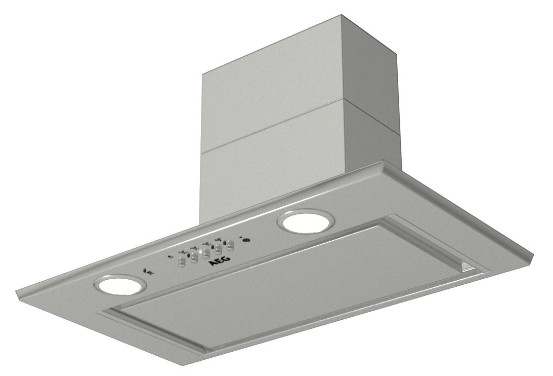 AEG DGE5661HM Beépíthető-aláépíthető páraelszívó, Süllyesztett, 54 cm, Hob2Hood, 3+1 fokozat