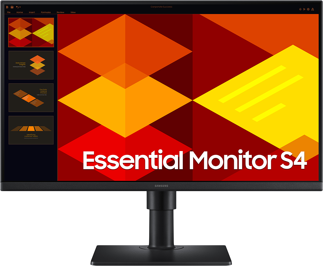 SAMSUNG S24D406GAUXEN 24'' Sík FullHD 100 Hz 16:9 IPS LED Monitor