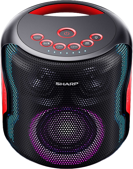 SHARP PS-921 Party hangszóró, fekete
