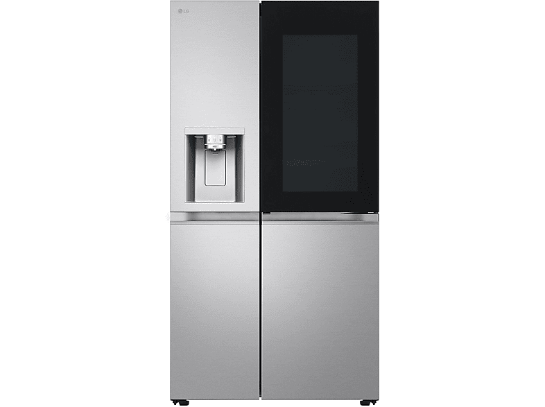 LG GSXE91MBAD InstaView Door-in-Door®, Side-by-Side (628 l, D, 1790 mm hoch, Metal Sorbet)