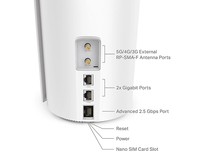 Thumbnail - TP-LINK 5G AX3000 "Deco X50-5G" Wi-Fi 6 Mesh Router und Repeater