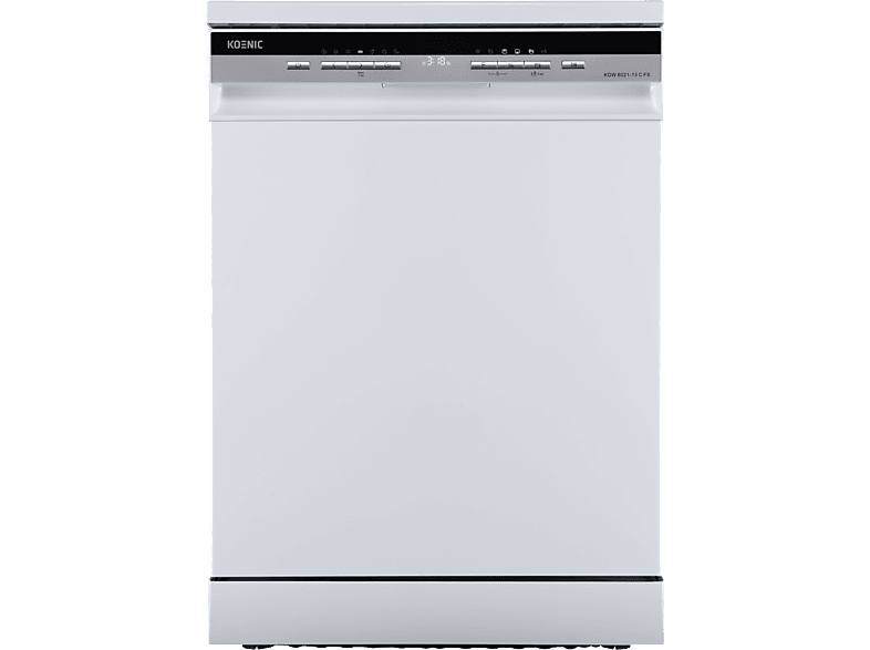 KOENIC KDW 6021-13 C FS, 14 Servicios, 8 Programas, Ancho 59.6 cm, Libre instalación, Blanco