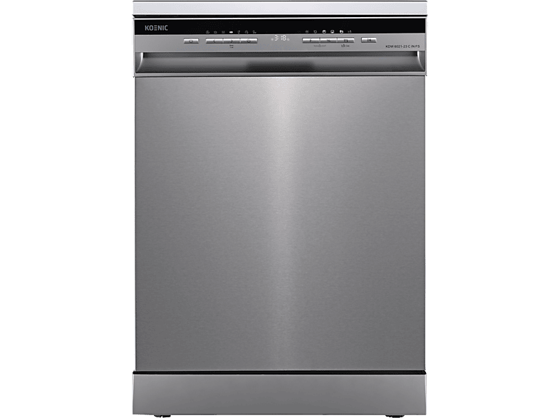 KOENIC KDW 6021-23 C IN FS, 14 Servicios, 8 Programas, Ancho 59.6 cm, Libre instalación, Inox