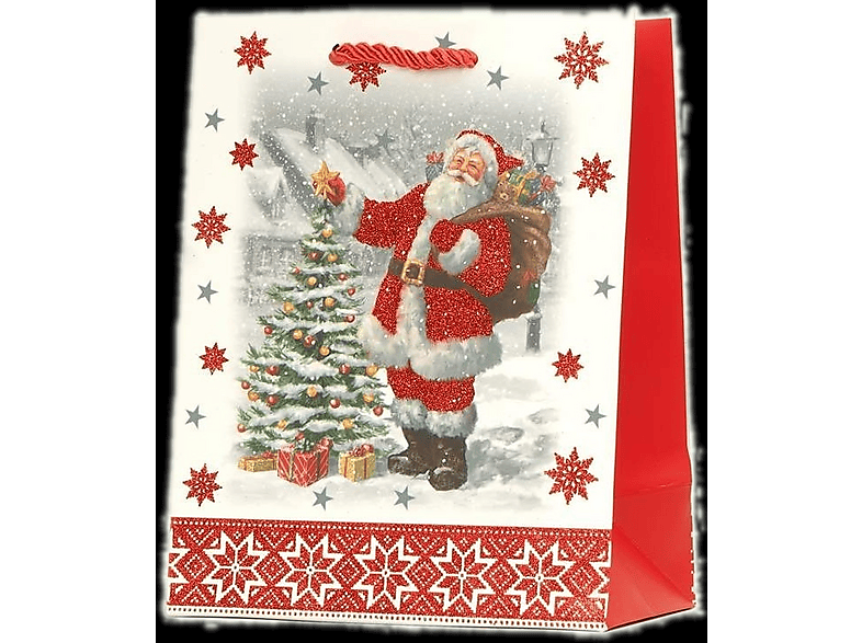 Torebka prezentowa CANPOL TY-30S 26 x 32 Świąteczna Wielokolorowy