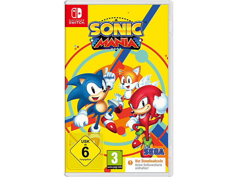 Sonic Mania - Nintendo Switch [Download Code]